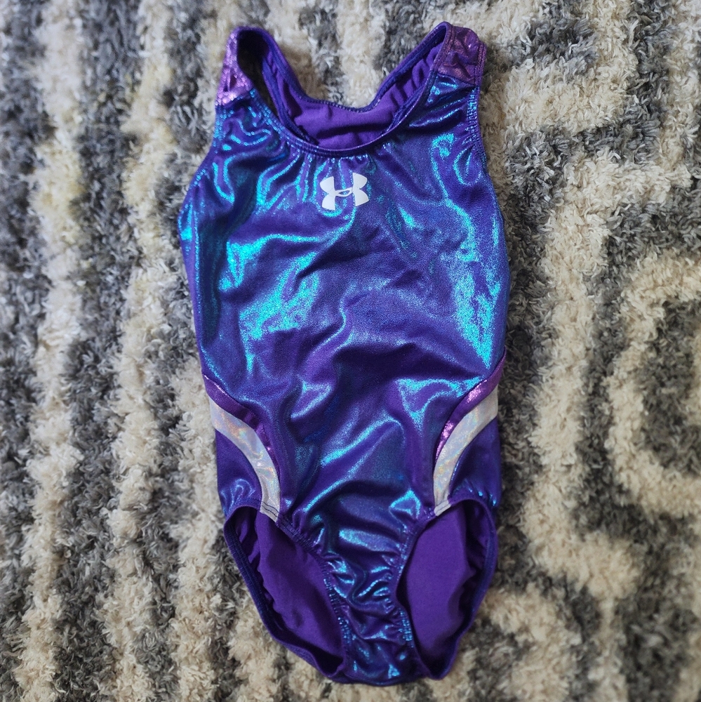 Under Armour Girls gymnastics leotard sz 6/8